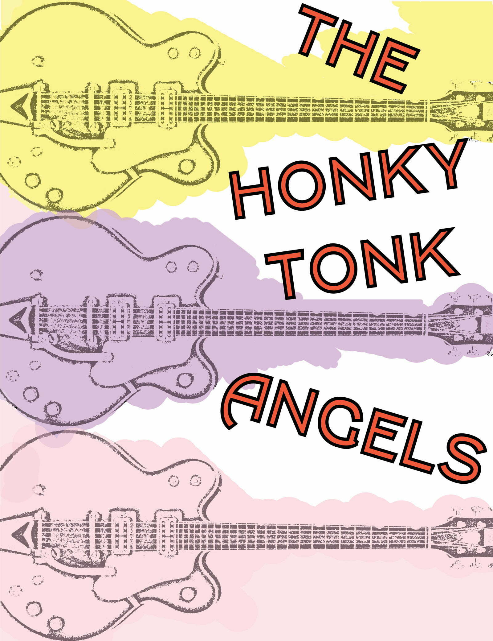 Poster for "The Honky Tonk Angels"